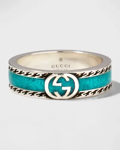 Blue Rebel Gucci Rings